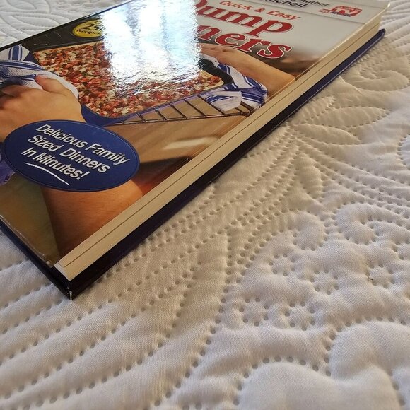 Quick & Easy "Dump Dinners" & "Dump Cakes" Cookbooks By Cathy Mitchell Hardcover - Picture 8 of 13